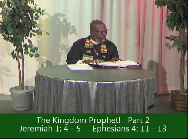 Advancing God's Kingdom Citizens: The Kingdom Prophet part 2