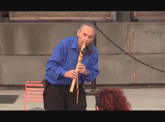 RiverDrums 2020 Promenade Park: Ken Noland and Patty Hunter