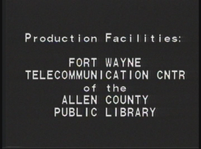 Fort Wayne Dance Collective: Summer 1983 Andrew Harwood Sara Shelton Mann