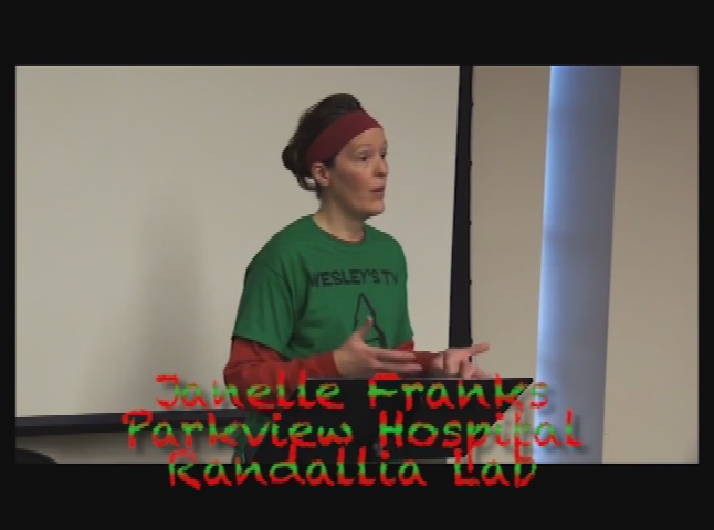 Wesley's TV Virtual ChristmasFest - A Day As A Lab Tech With Janelle