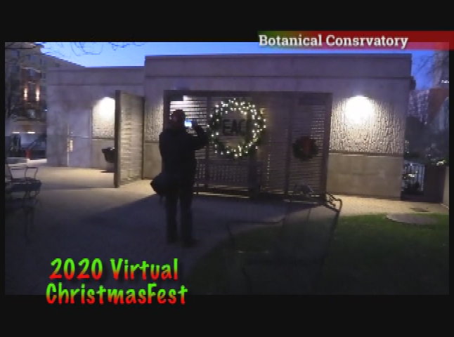 Wesley's TV Virtual ChristmasFest - Oh Christmas Tree Exhibit At Conservatory