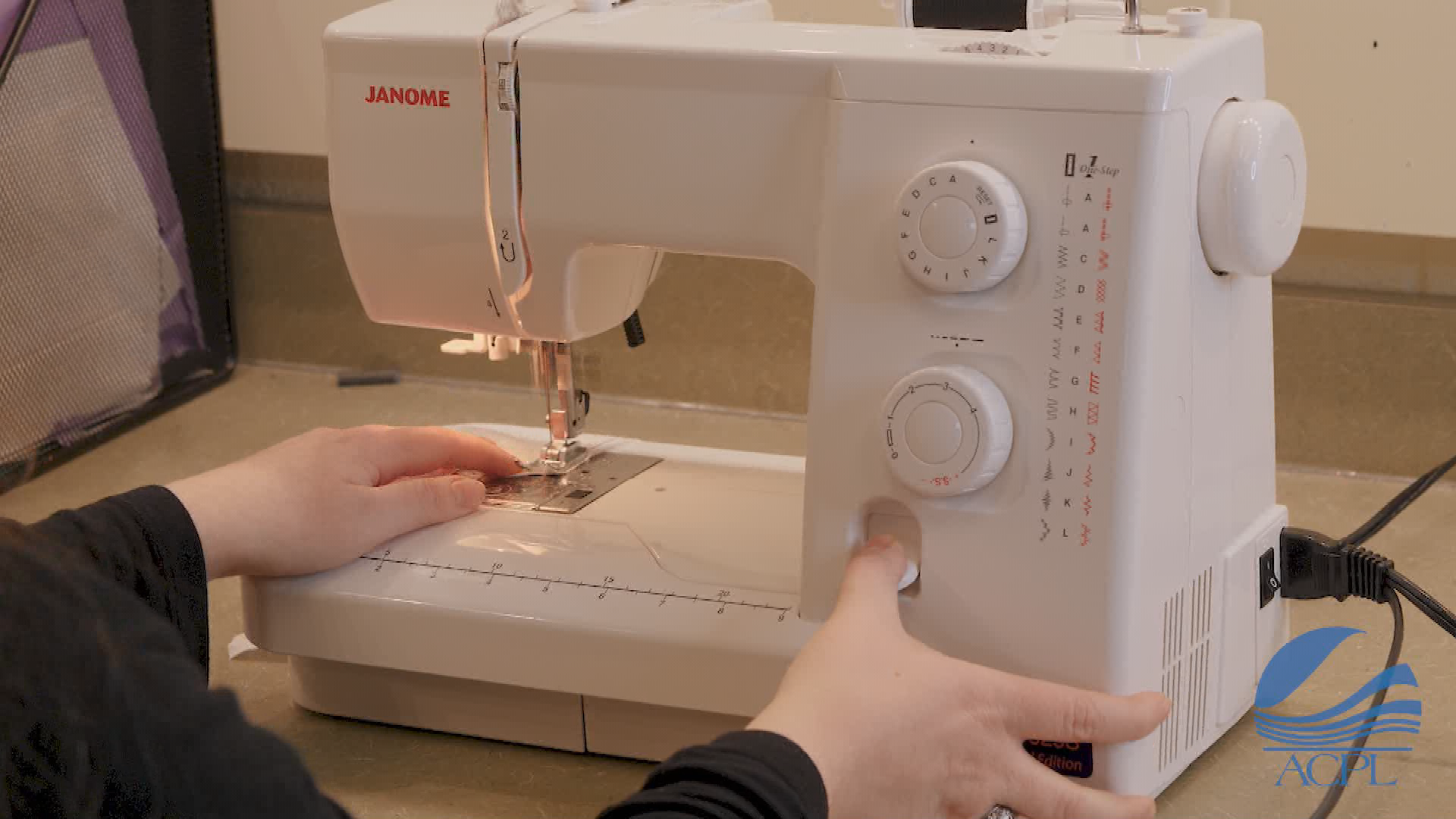 Making Use of the Maker Lab-Sewing Machine