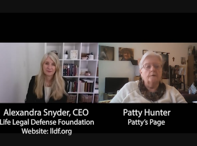 Patty's Page Special - Life Legal Defense Foundation