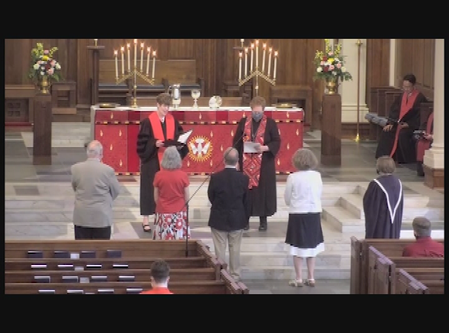 Worship With First Pres: Dry Bones and Tongues of Fire sermon 5-23-20
