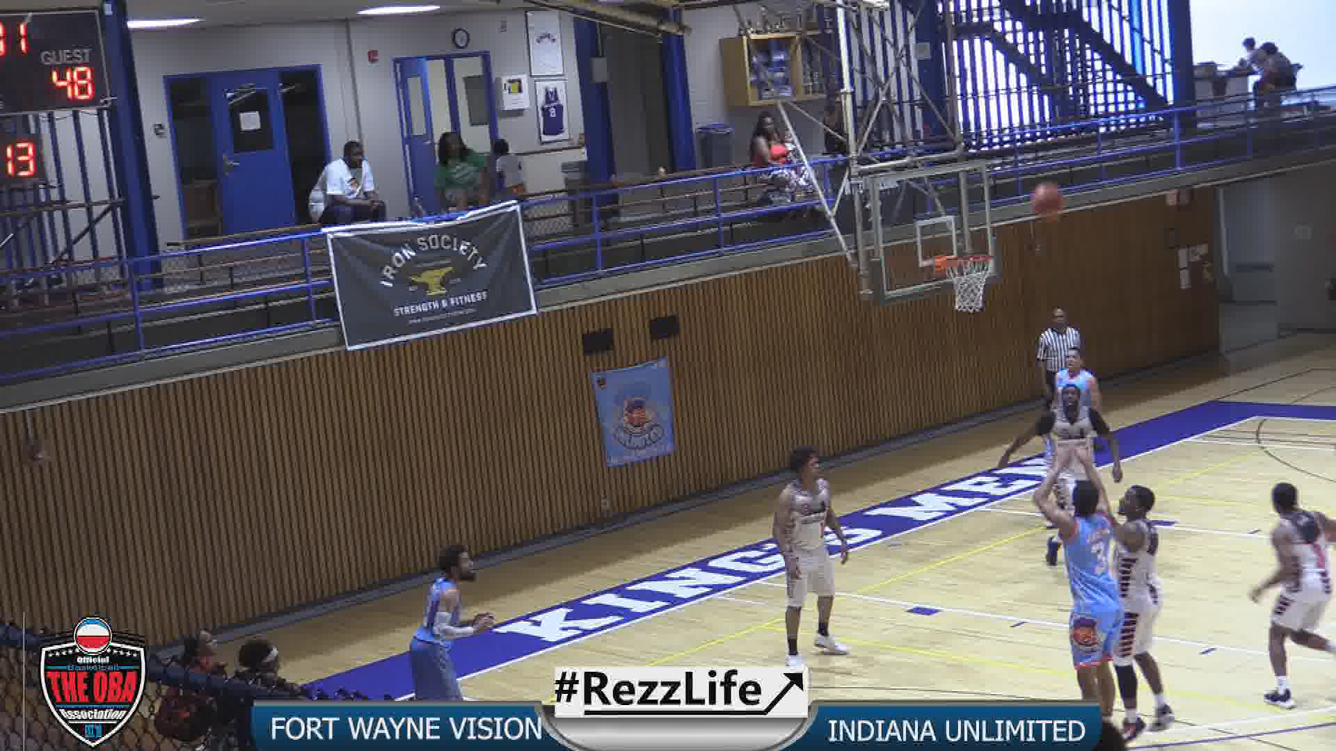 Rezz TV: OBA Fort Wayne Vision vs Indiana Unlimited