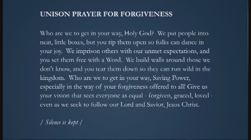 Worship with First Pres sermon 8-15-21