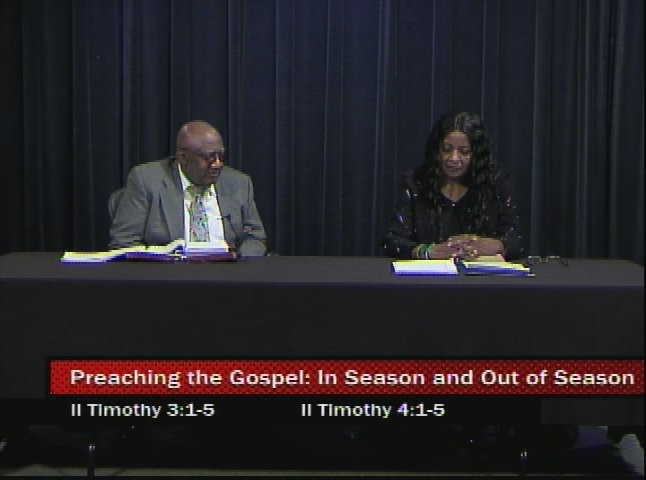 The Sunday School Hour - Preaching the Gospel In Season and Out of Season
