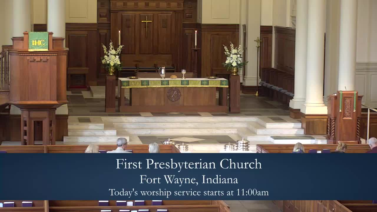 Worship with First Pres 2022-08-07