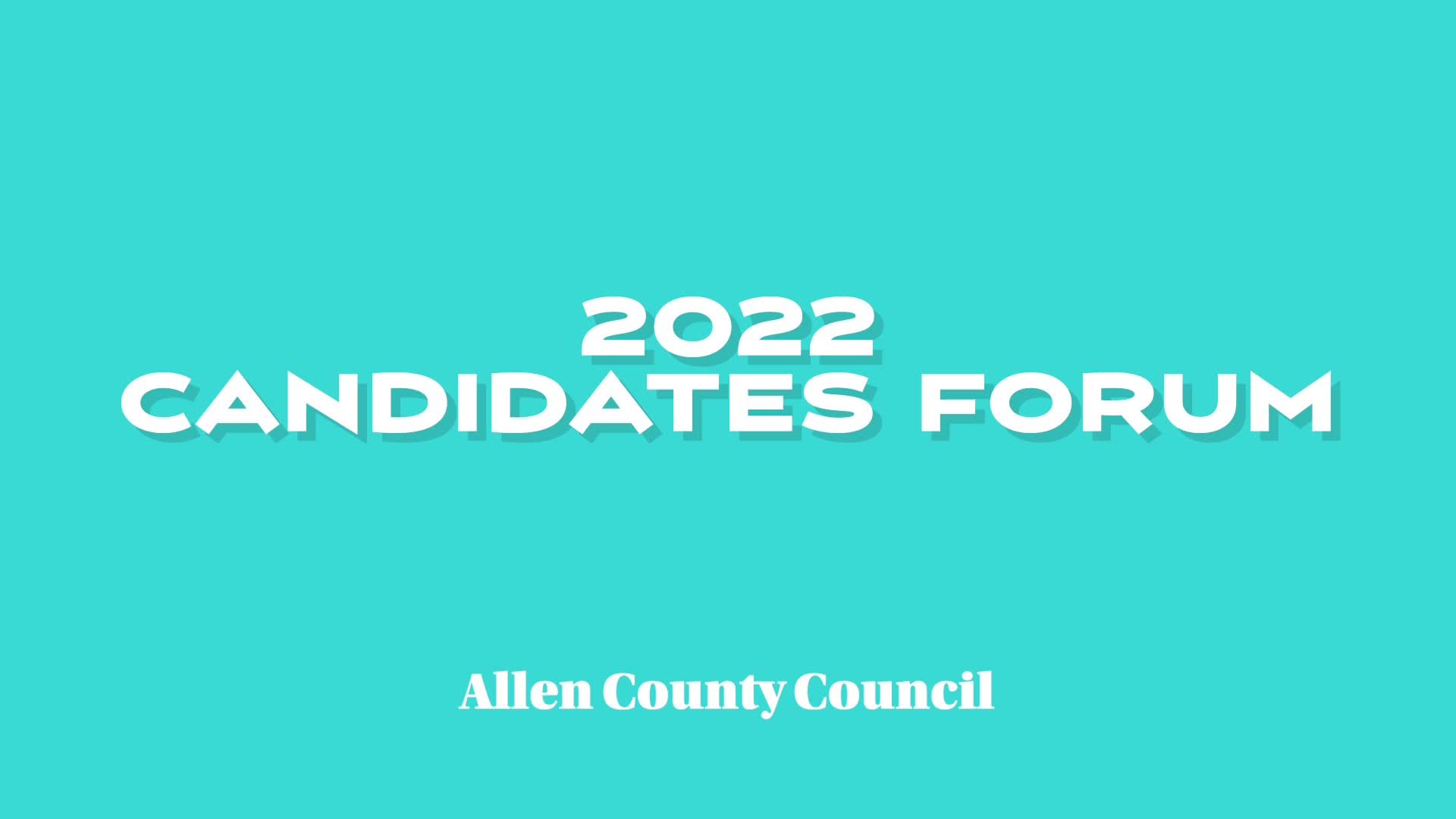 Navigate to Meet The Candidates 2022 - Allen County Council