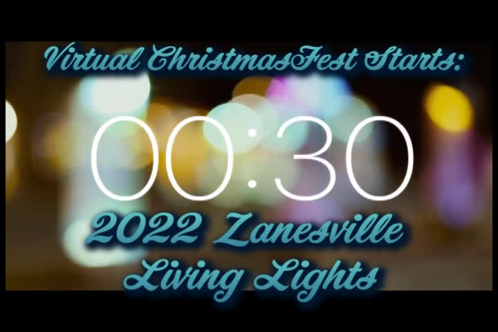 Wesley's TV Virtual ChristmasFest - 2022 Zanesville Living Lights