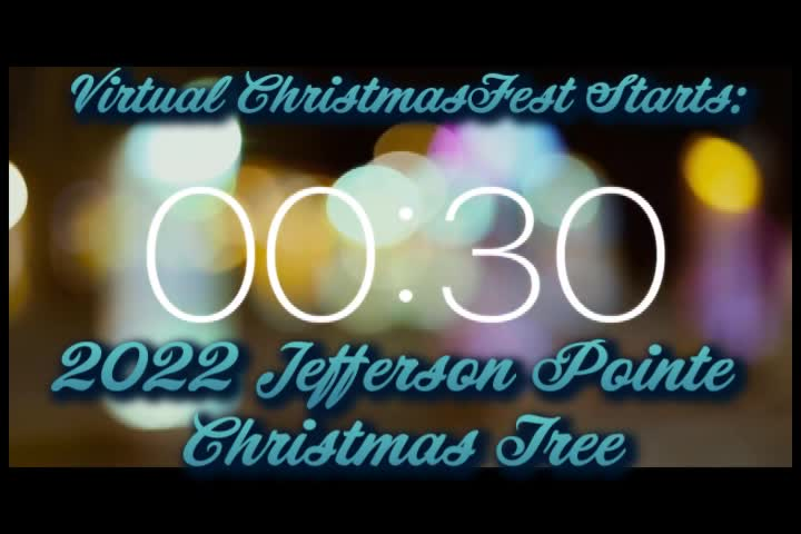 Wesley's TV Virtual ChristmasFest 2022 - Jefferson Pointe Christmas Tree