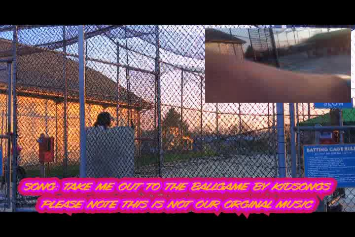 Kids Minute By Wesley TV - Wesley Doing Batting Cages At Paiges Crossing 1