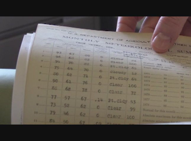 Weather Service Paper Records