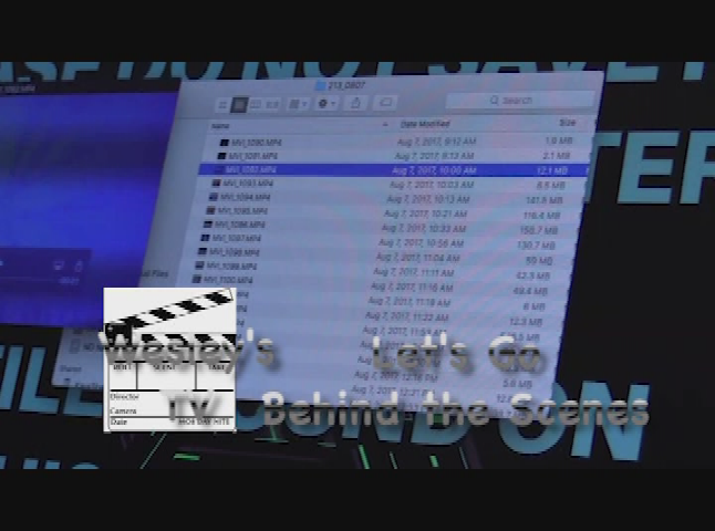 Wesley's TV: Behind the Scenes