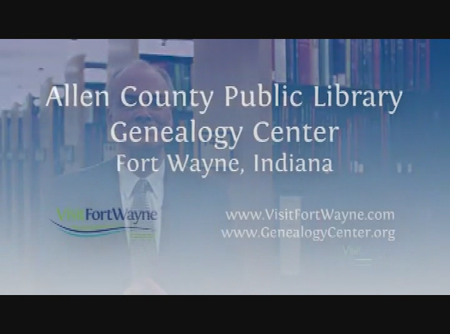 Geneaology Center PSA