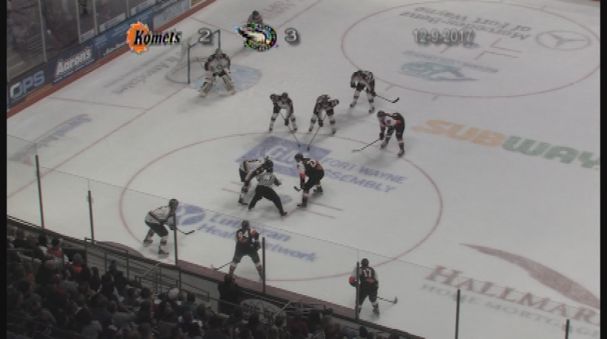 Komets vs. Quad City 12/9/2017