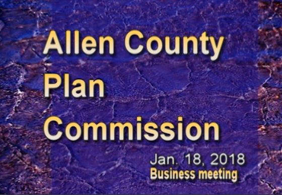 County Plan Commission 1/18/18