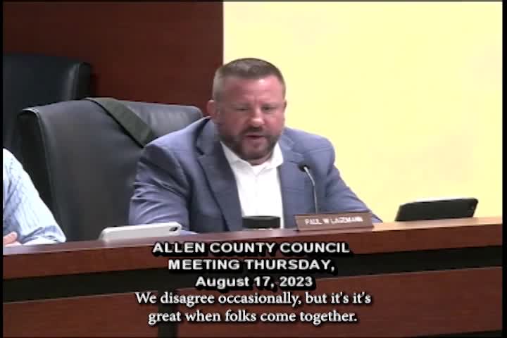 Navigate to Allen County Council 8-17-23