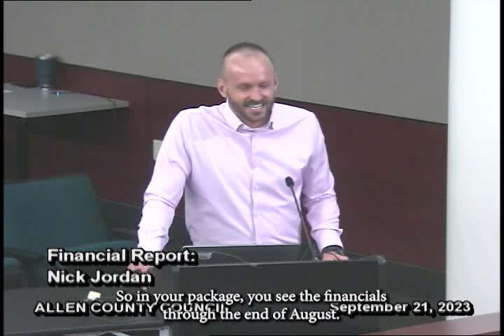 Navigate to Allen County Council 9-21-23