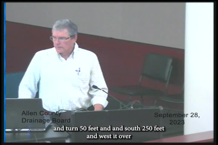 Navigate to Allen County Drainage Board 9-28-23