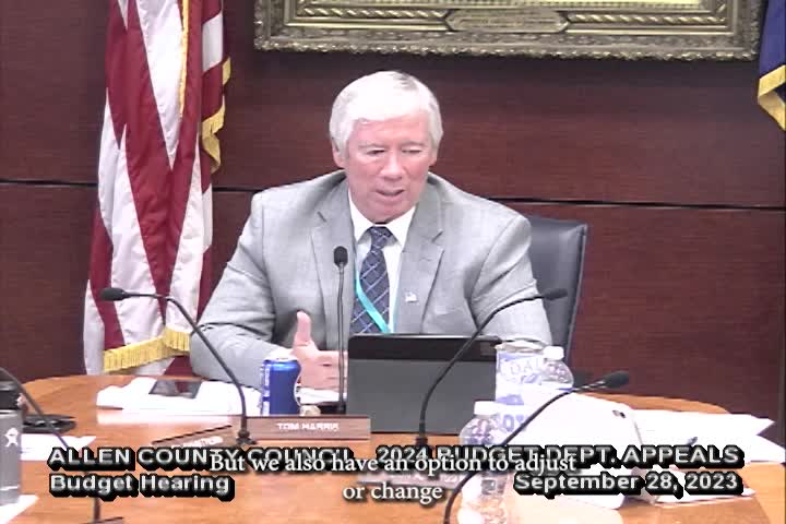 Navigate to Allen County Council 9-28-23 Pt3