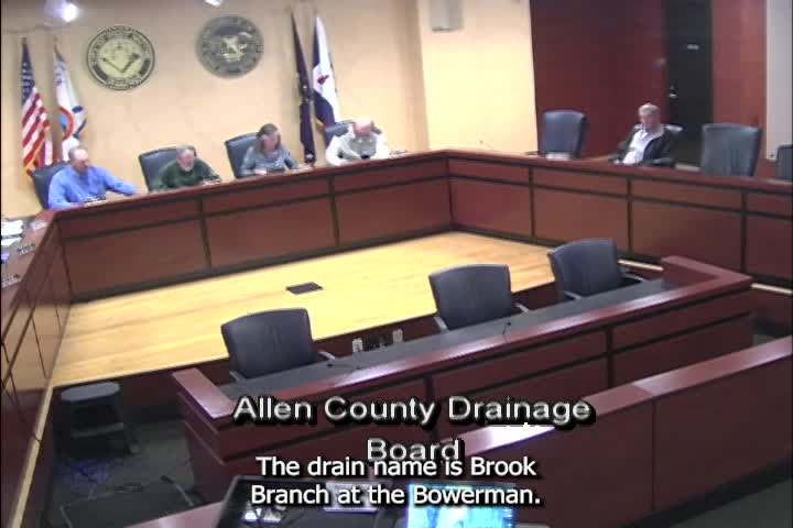 Navigate to Allen County Drainage Board 10-12-23