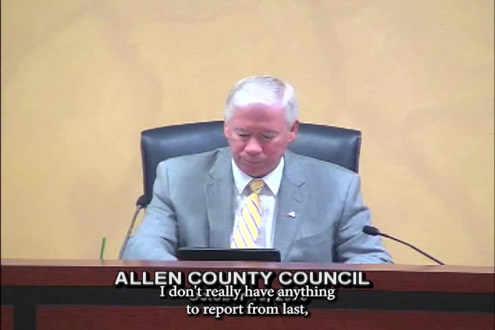 Navigate to Allen County Council 10-19-23 Part1