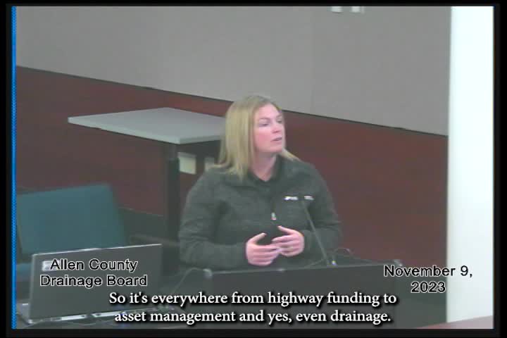 Navigate to Allen County Drainage Board 11-9-23