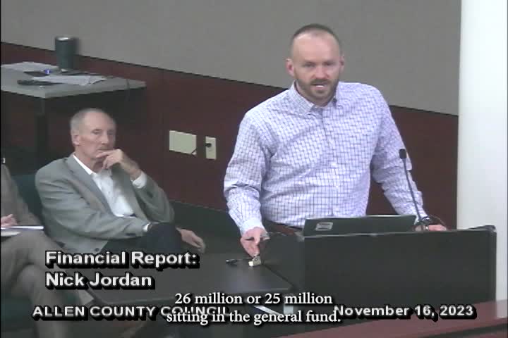 Navigate to Allen County Council 11-16-23