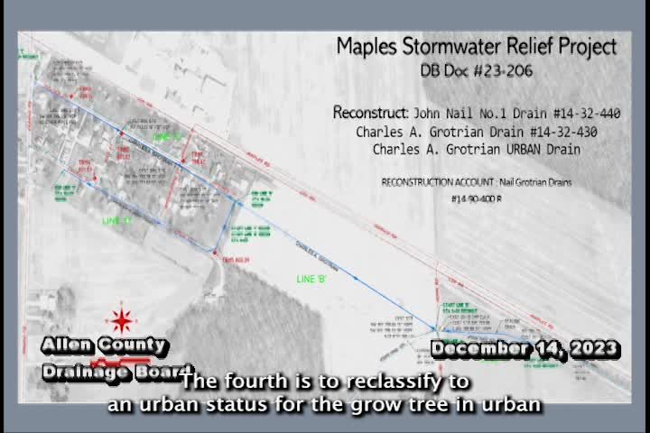 Navigate to Allen County Drainage Board 12-14-23