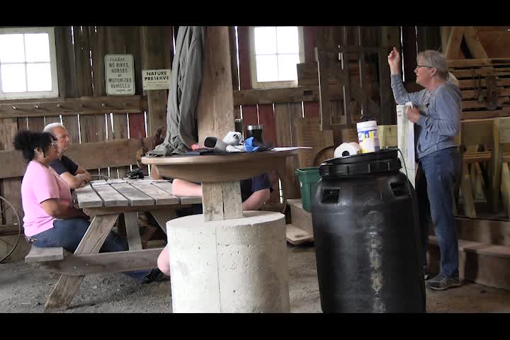 Navigate to Living Green on a Blue Planet - Zoe Makes a Rain Barrel