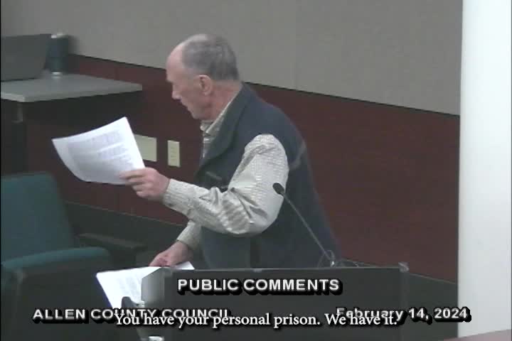 Navigate to Allen County Council 2-14-24