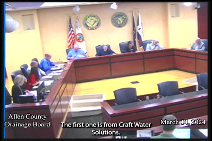 Navigate to Allen County Drainage Board 3-14-24
