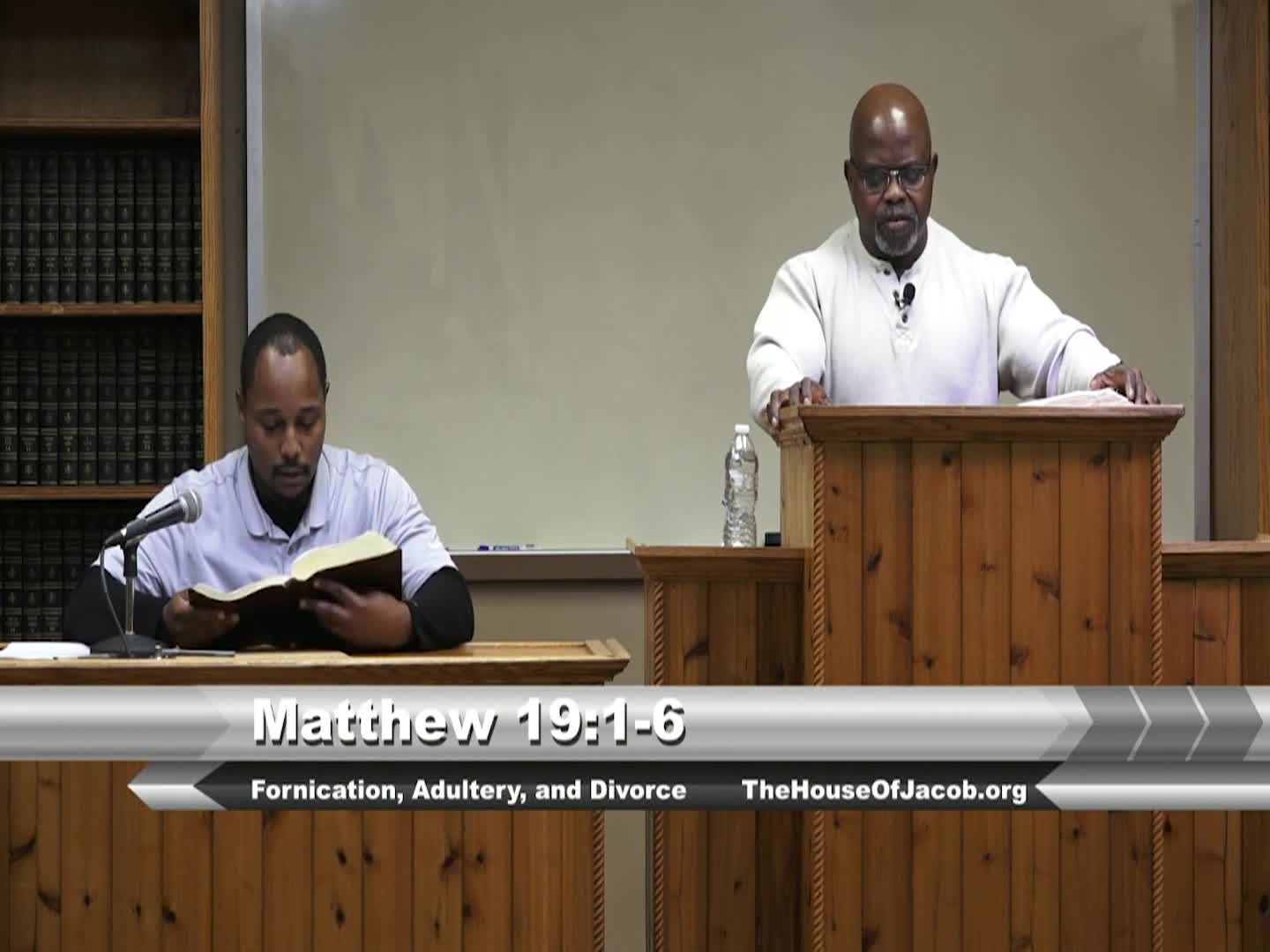 The Word of Truth - Elbert-Fornication Adultery Divorce
