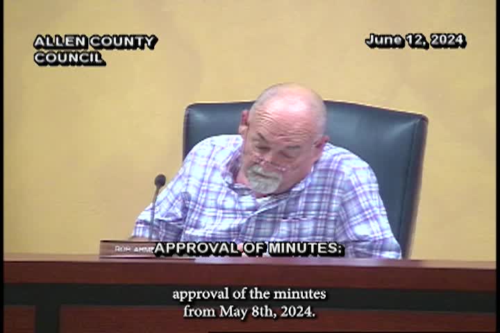 Navigate to Allen County Council - 06-12-24