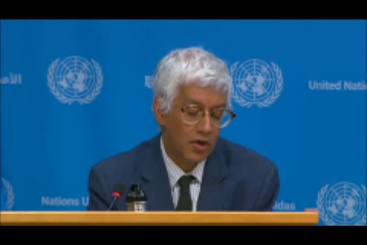 United Nations Daily Press Briefing