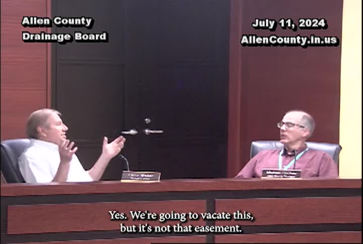 Navigate to Allen County Drainage Board - 2024-07-11
