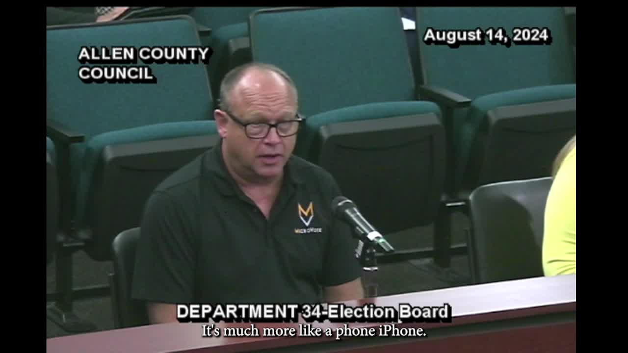 Navigate to Allen County Council: August 14th, 2024 part 2