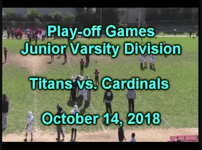 Metro Youth Sports Inc.: Playoffs--Titans vs. Cardinals