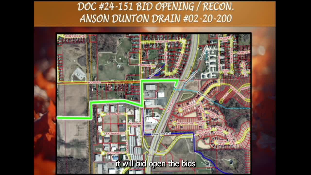 Navigate to Allen County Drainage Board - October 10th, 2024