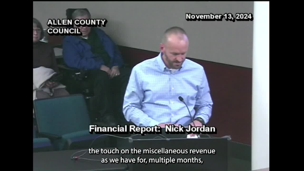 Navigate to Allen County Council - Nov. 13th, 2024