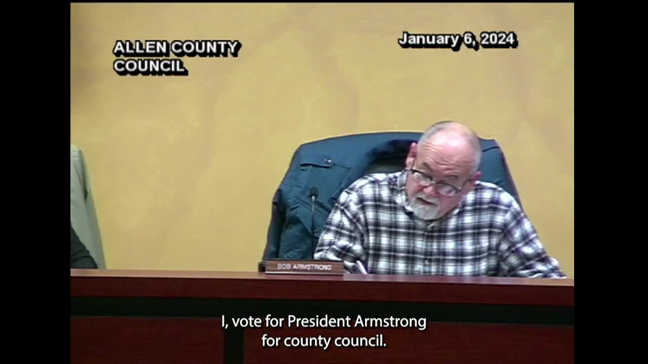 Navigate to Allen County Council - Jan. 6th, 2025