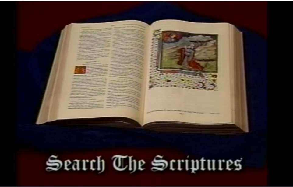 Search the Scriptures: Jesus Death on the Cross