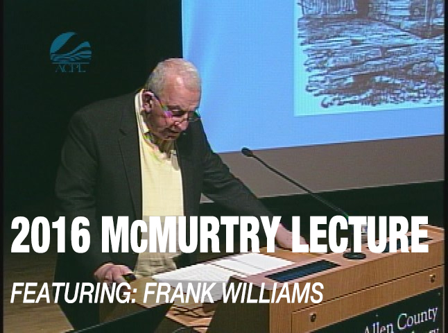 2016 McMurtry Lecture: Frank Williams