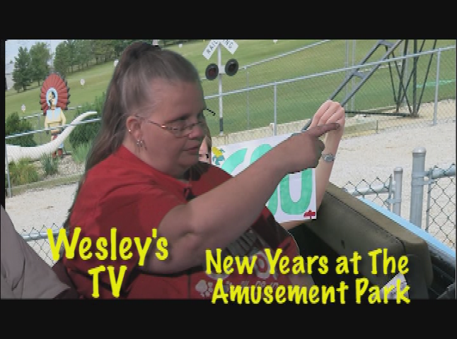 Wesley's TV: New Year's At The Amusement Park