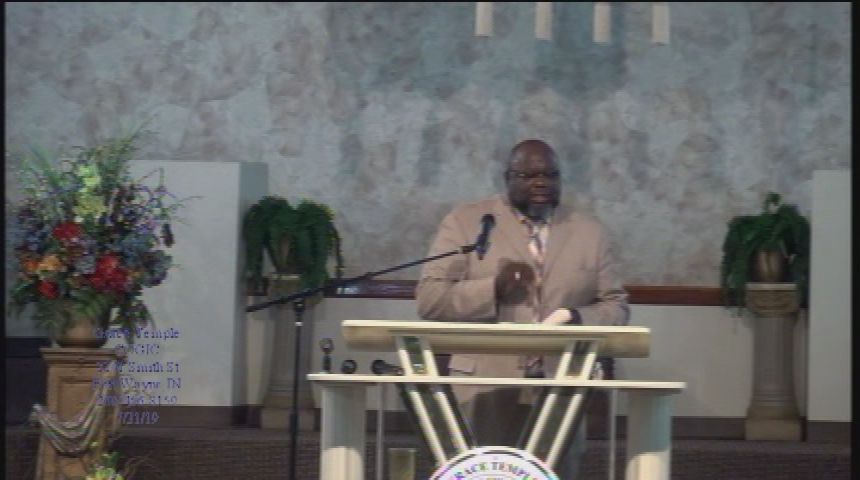 Grace Temple COGIC save thy self